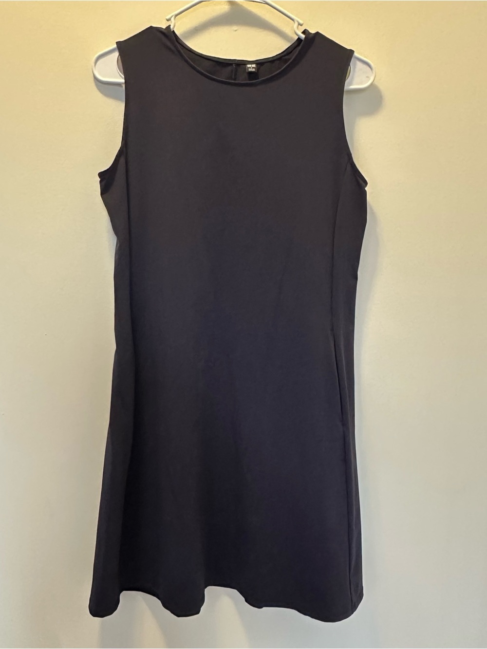 Uniqlo Navy Sleeveless A-Line Dress